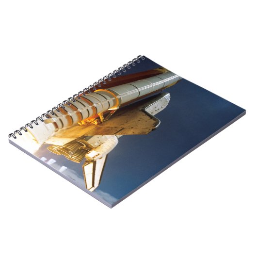 Space shuttle take off ノートブック (左側)