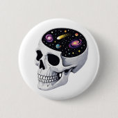 Space Skull 缶バッジ (正面)
