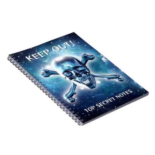 Space skull. Customized ノートブック (右側)