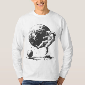 space soccer t-shirt tシャツ