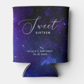 Space Sweet 16 | Cosmic Starry Night Sweet Sixteen 缶クーラー (正面)