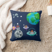 Space theme for children's room. クッション (ブランケット)