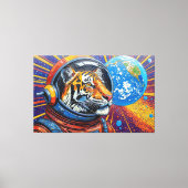 SPACE TIGERS ARE GO! キャンバスプリント (正面)