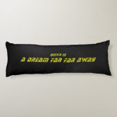 Space time, Pink and Yellow script ボディピロー (裏面)