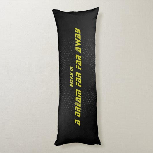 Space time, Pink and Yellow script ボディピロー (裏面 (縦))