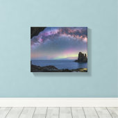 Space universe canvas for office/Living room キャンバスプリント (インサイチュ (ウッドフロア))