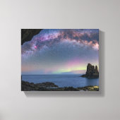 Space universe canvas for office/Living room キャンバスプリント (正面)