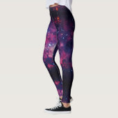 Space Universe - Power Yoga Leggings レギンス (左)