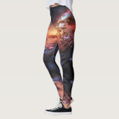 Space Universe - Power Yoga Leggings レギンス (左)