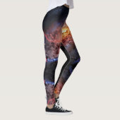 Space Universe - Power Yoga Leggings レギンス (右)