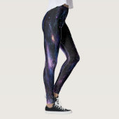 Space Universe - Power Yoga Leggings レギンス (右)