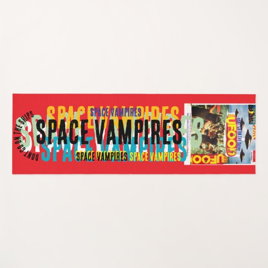 SPACE VAMPIRES Yoga Mat ヨガマット (正面(横))