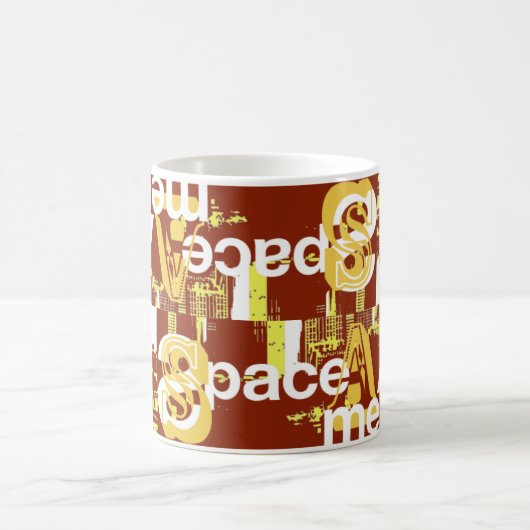 SpaceAmerican赤 コーヒーマグカップ (中央)