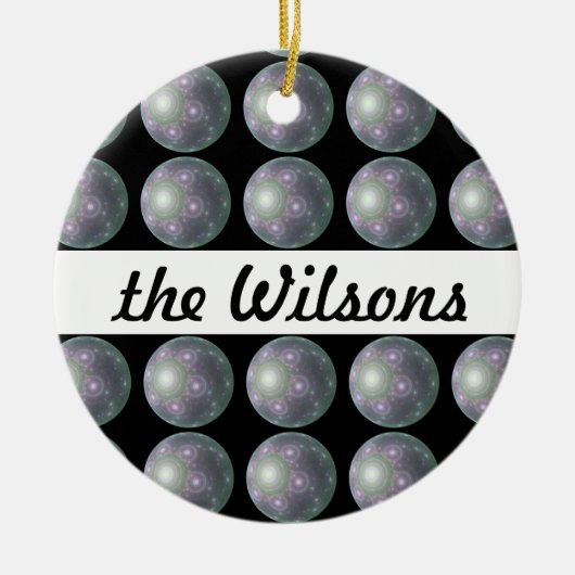 SpaceBalls セラミックオーナメント (正面)