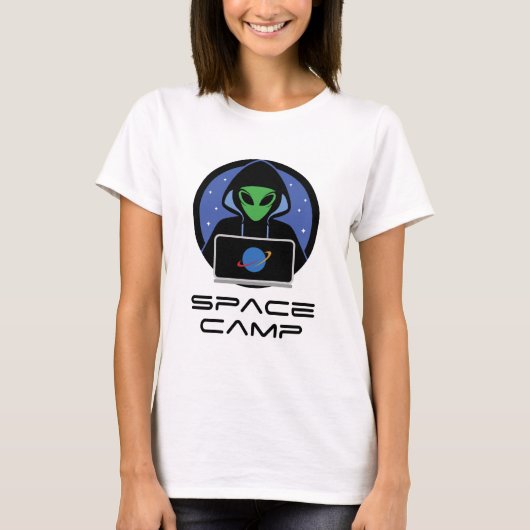 SpaceCAMPロゴ Tシャツ (正面)