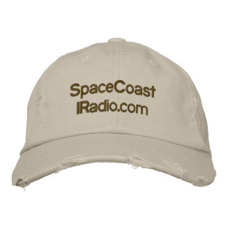 SpaceCoastIRadio.com 刺繍入りキャップ