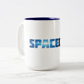 SpaceCom Mug ツートーンマグカップ (正面左)