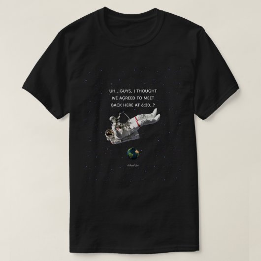 Spaced - A MisterPシャツ Tシャツ (デザイン正面)