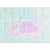 Spaced Out Custom Cut 14x14 Window Cling シール (正面)