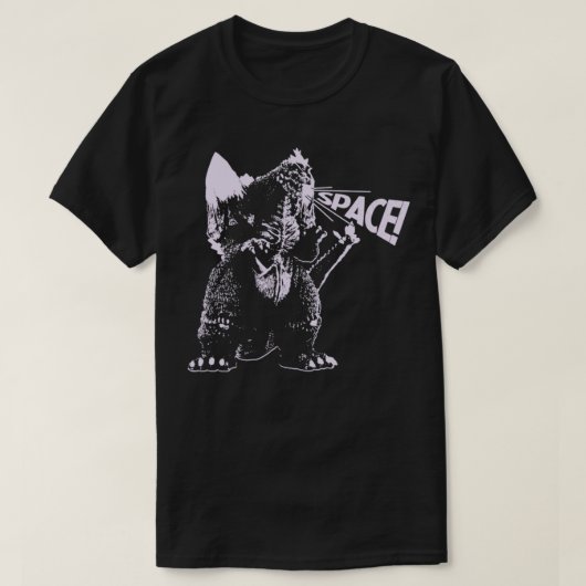 SPACEGODZILLA Shout Tシャツ (デザイン正面)