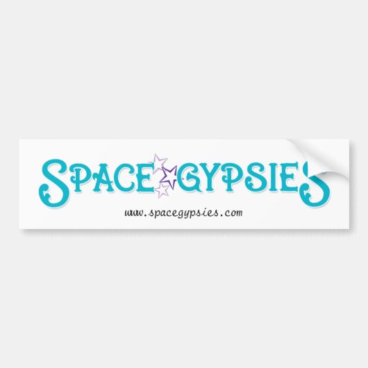 SpaceGypsiesのバンパーステッカー バンパーステッカー (正面)