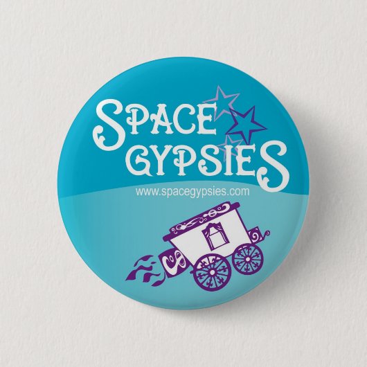 SpaceGypsiesボタン! 缶バッジ (正面)
