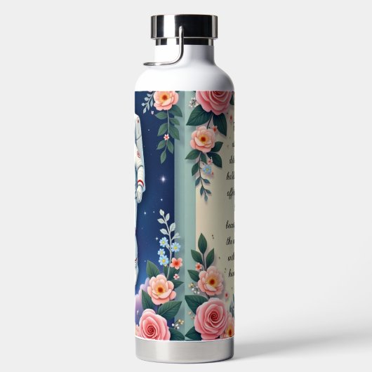 Spaceman Greeting ウォーターボトル (右面)