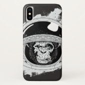 Spacemonkey白黒 Case-Mate iPhoneケース (裏面)