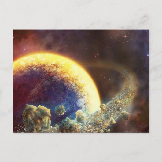 Spacerock VIII:ほとんど触れる – はがき (正面)