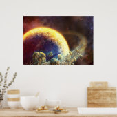 Spacerock VIII – ほとんど触れる – ポスター (キッチン)