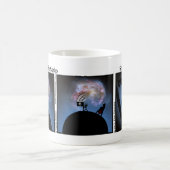 Spaceshipおもしろい Stickman Mug - 093 コーヒーマグカップ (中央)