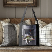 Spaceship Cat Sci-Fiかわいい クロスボディバッグ