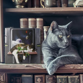 Spaceship Cat Sci-Fiかわいい タイル