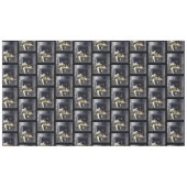 Spaceship Cat Sci-Fiかわいい テーブルクロス (正面(横))