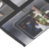 Spaceship Cat Sci-Fiかわいい テーブルクロス (アングル)