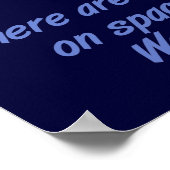 Spaceship Earth, Environment ポスター (角)