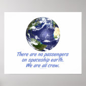 Spaceship Earth, Environment ポスター (正面)