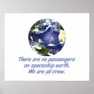 Spaceship Earth, Environment ポスター