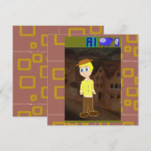 Spaceship inタウン招待状 招待状 (正面/裏面)