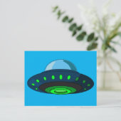 SPACESHIP UFO ARTポストカード ポストカード (スタンド正面)