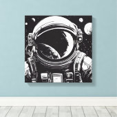 SPACEWALK-EVA 3 キャンバスプリント (インサイチュ (ウッドフロア))