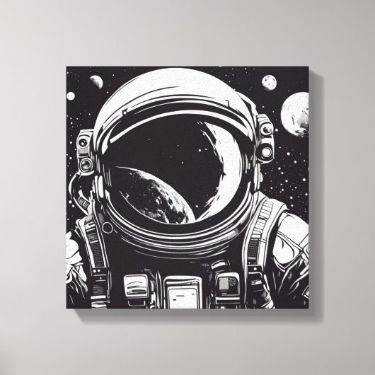 SPACEWALK-EVA 3 キャンバスプリント (正面)