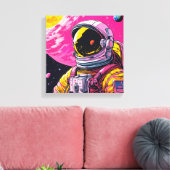 SPACEWALK-EVA 7 キャンバスプリント (インサイチュ (リビング))