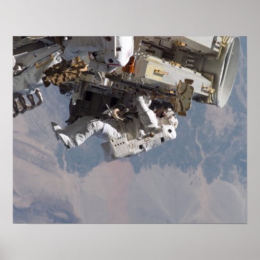 Spacewalk & ISS (STS-115) ポスター (正面)