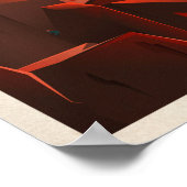 SpaceX火星観光ポスター/オリンパスモンズ ポスター (角)