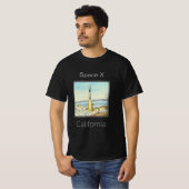 SpaceX Launch、Vandenberg、カリフォルニア Tシャツ (正面フル)