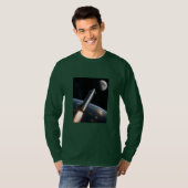 SpaceX Starship 打ち上げ | 再利用可能なロケット Tシャツ (正面フル)