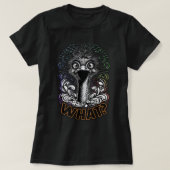 Spacy Ostrich What Women's Tee Tシャツ (デザイン正面)