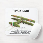 SPAD S.XIII マウスパッド (マウス)