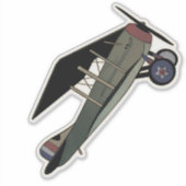Spad XIII、二面戦闘機 シール (正面)
